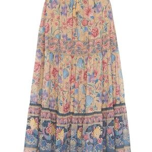 Spell seashell maxi skirt xs